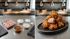 漬け込み5〜10分でしっかり味!オールスパイス香る鶏の唐揚げ