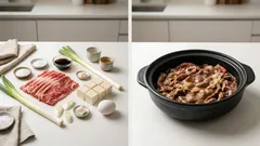 フライパンひとつで一人すき焼き:甘辛割り下がすぐ決まる簡単レシピ