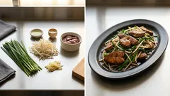 フライパンひとつで町中華の味:大阪王将のレバニラセットにニラともやしを足すだけ