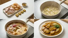 翌日のブリ大根が和風カレーに変身:煮汁を使ってコク深く、手間は最小限