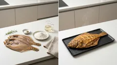 干し宗八カレイは唐揚げがいちばん:塩こしょう+薄力粉でカリッと香ばしく